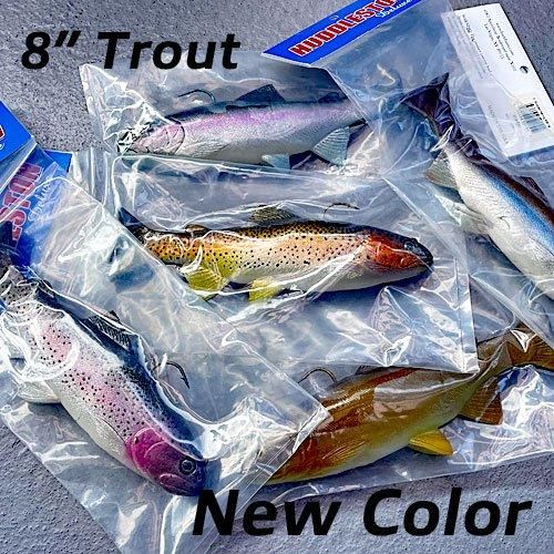 ハドルストンデラックス-「ハドルトラウト8インチ・New Color」 - US