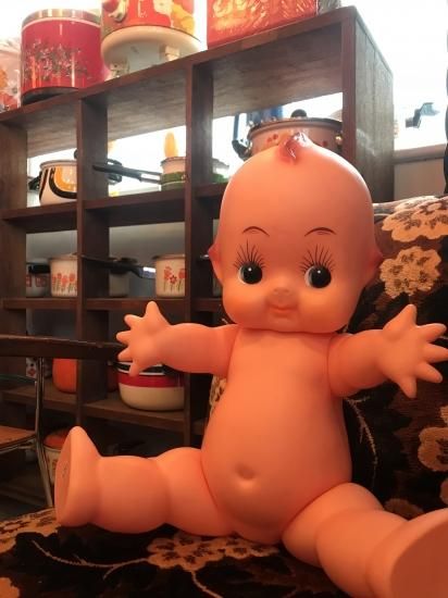 昭和レトロなキューピー人形 特大サイズ