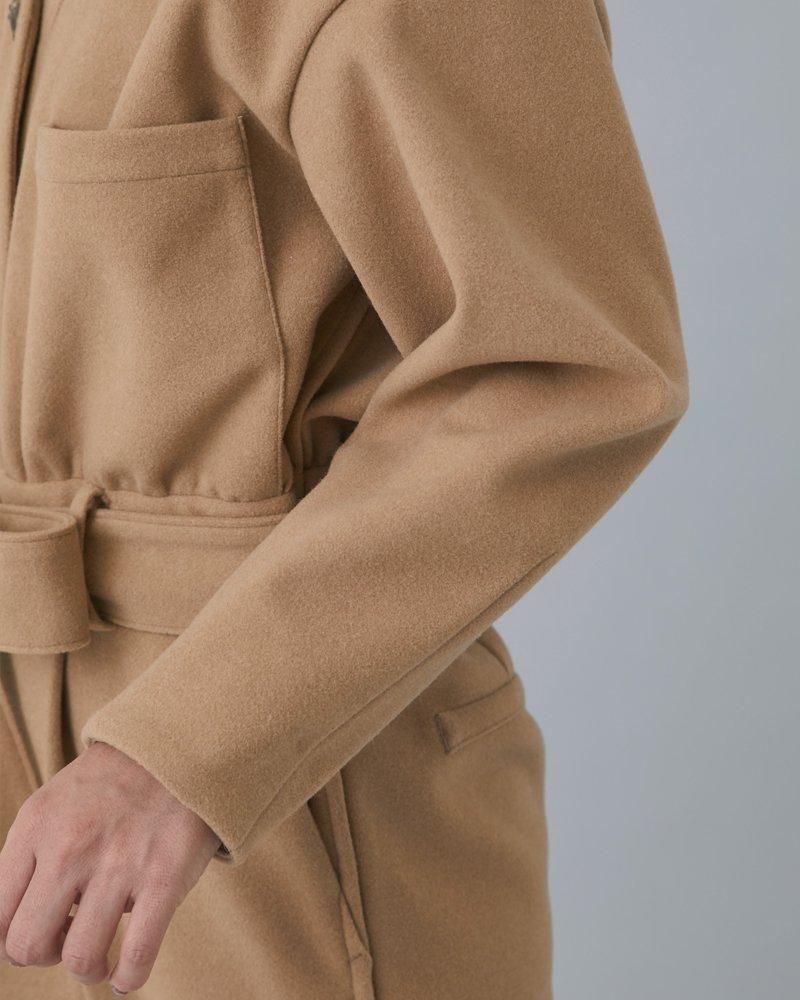 ウールライクオールインワン(キャメル) - seventen