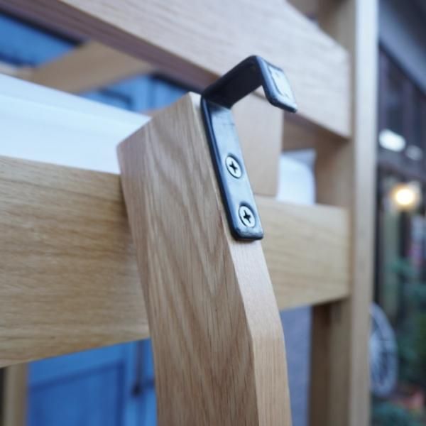 人気の無印良品(MUJI)のオーク材セミシングルハイベッド/マットレス