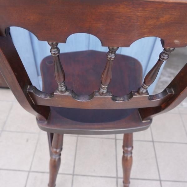 松本民芸家具のクラシックなダイニングチェアー【＃49A型 ワイコム