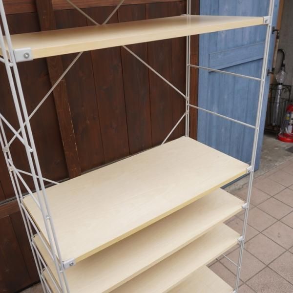 無印良品(MUJI)の人気のスチール/木製棚 7段ユニットシェルフです