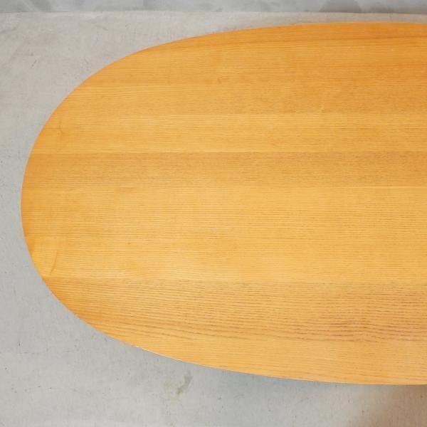 人気の無印良品(MUJI)のタモ材 楕円こたつです！積層合板を使用した