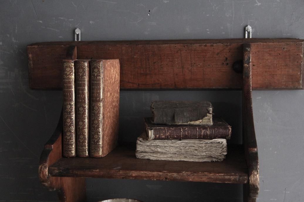 フランスアンティーク 木製ウォールシェルフ A - L'atelier Brocante