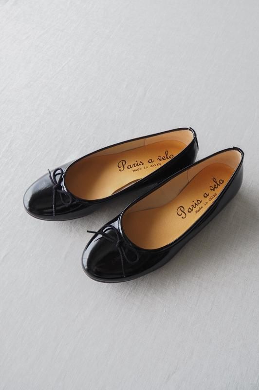 paris a velo | エナメルバレエシューズ - Daja オンラインストア