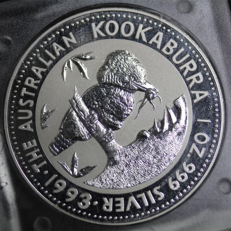 オーストラリア 1kg銀貨 1993年 クッカプラ カワセミ シルバー 銀地金