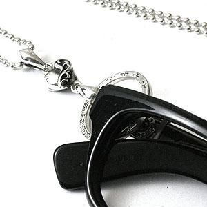 クロムハーツ（Chrome Hearts）ペンダント アイウェア ループ ハート
