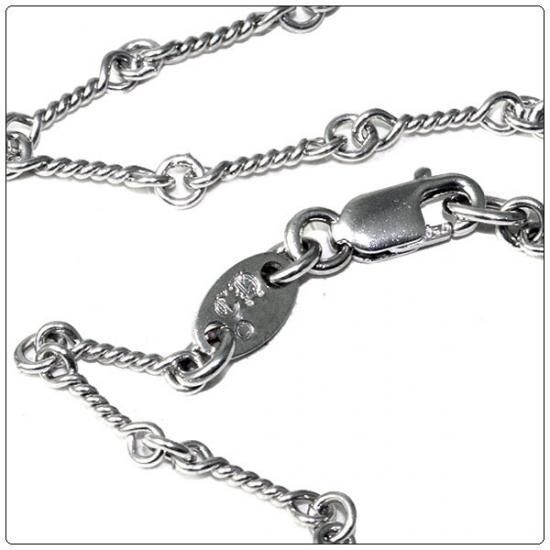 クロムハーツ（Chrome Hearts）ネックレス チェーン 18Kホワイト