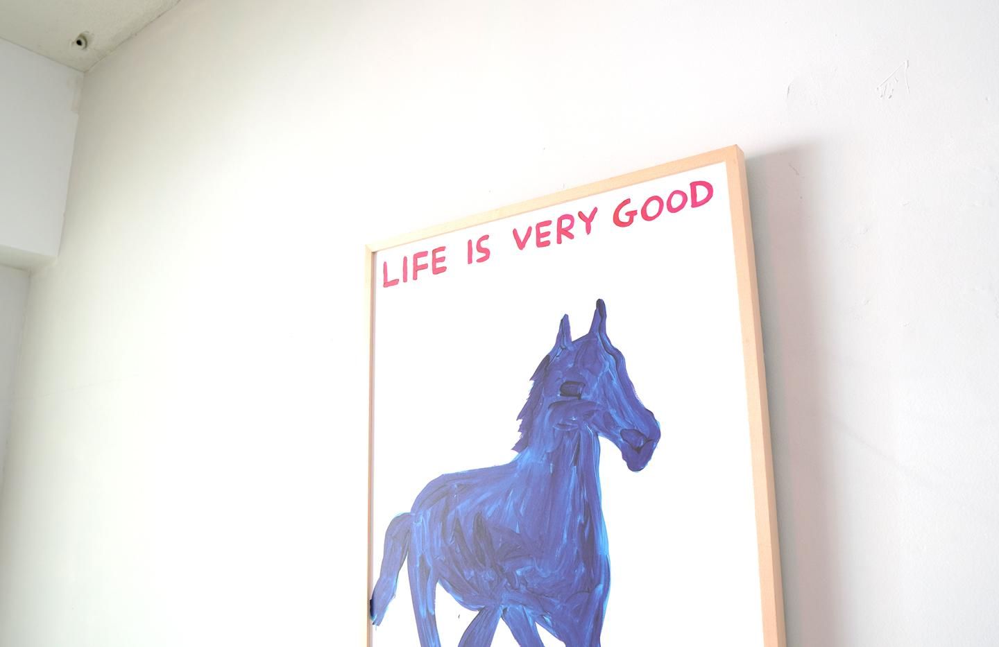 David Shrigley / LIFE IS VERY GOOD - イラスト ポスター - 輸入