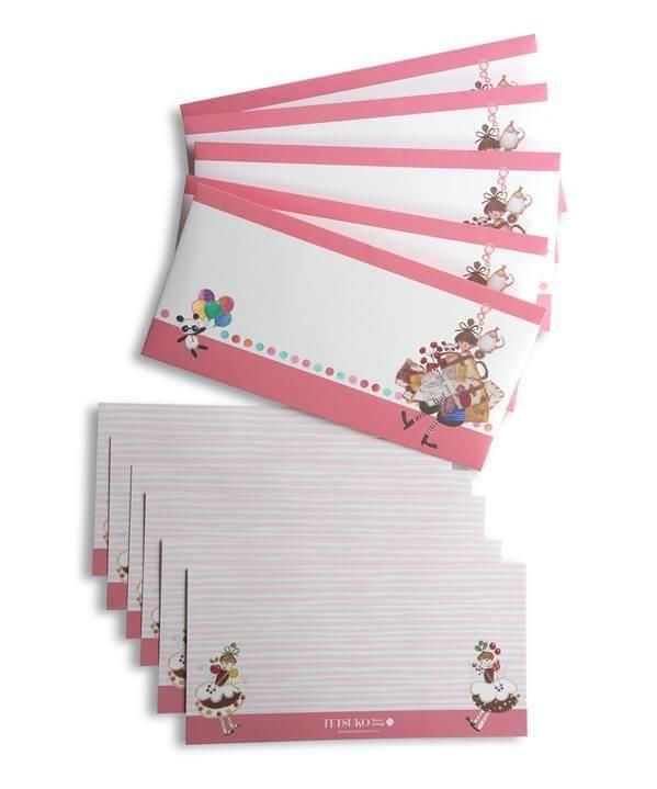 レターセット：ピンク - 黒柳徹子 公式オンラインショップ TOTTO-CHAN SHOP