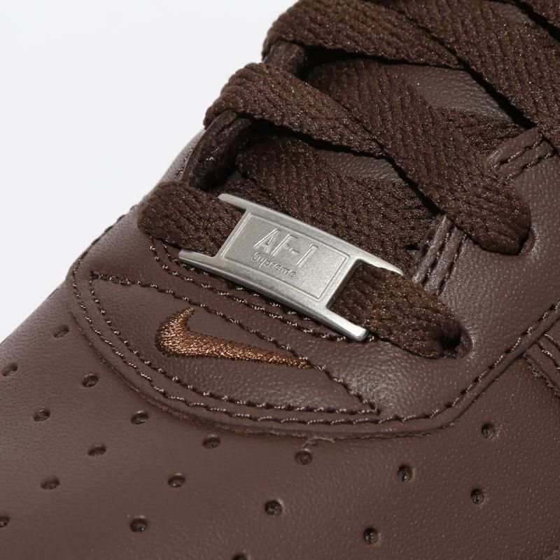 SUPREME × NIKE AIR FORCE 1 LOW | バロックブラウン - NEWEST