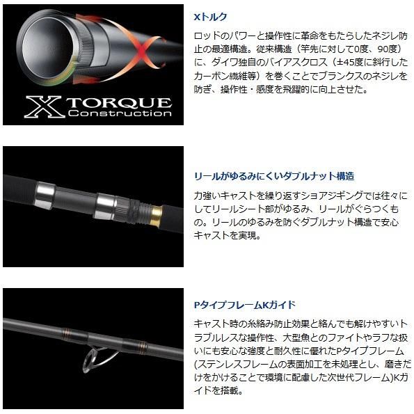 ダイワ ジグキャスター 96H / ショアジギングロッド (O01) (D01