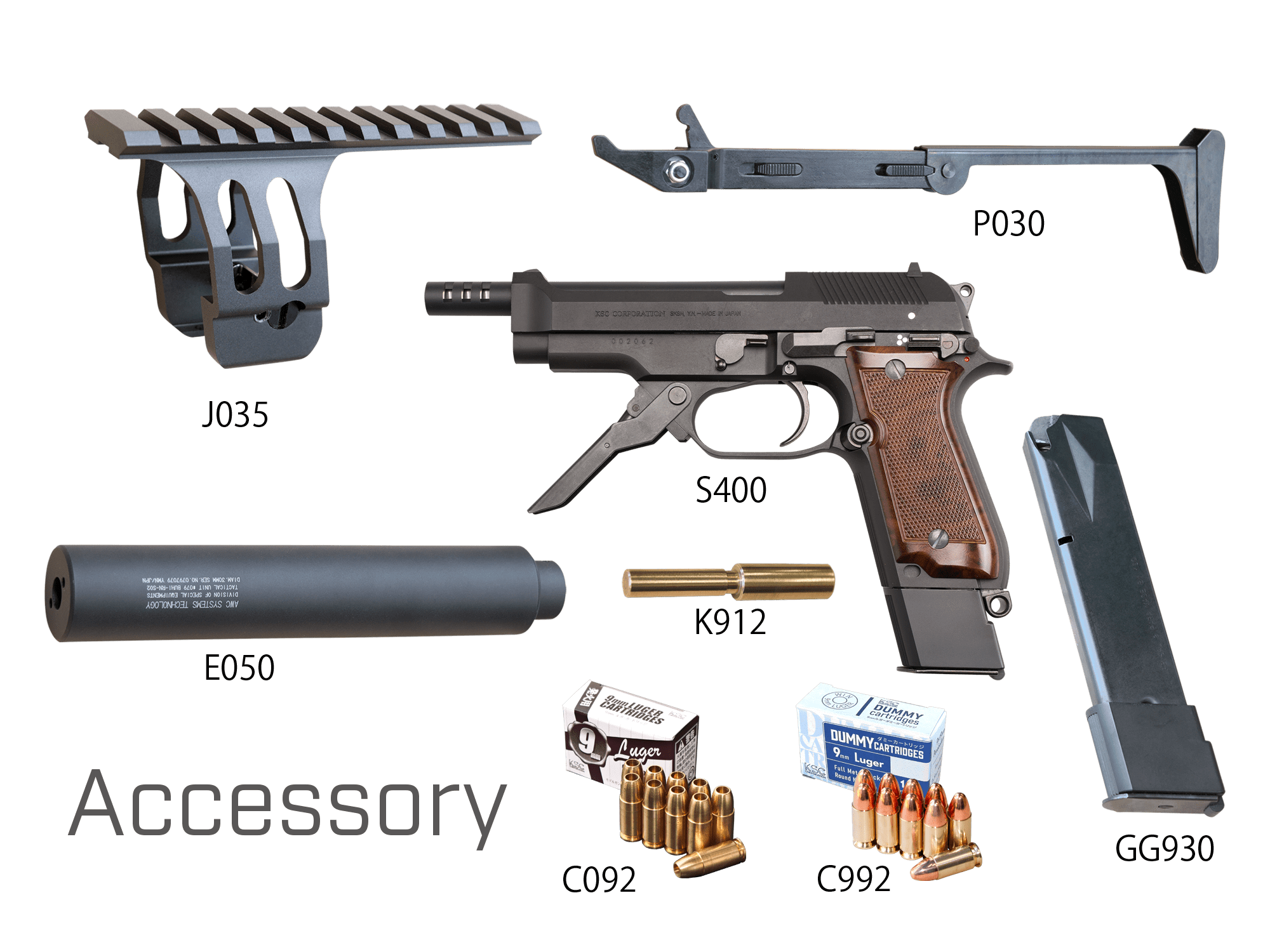 M93R モデルガン ファーストバージョン ABS - 電動ガン・エアガン｜KSC