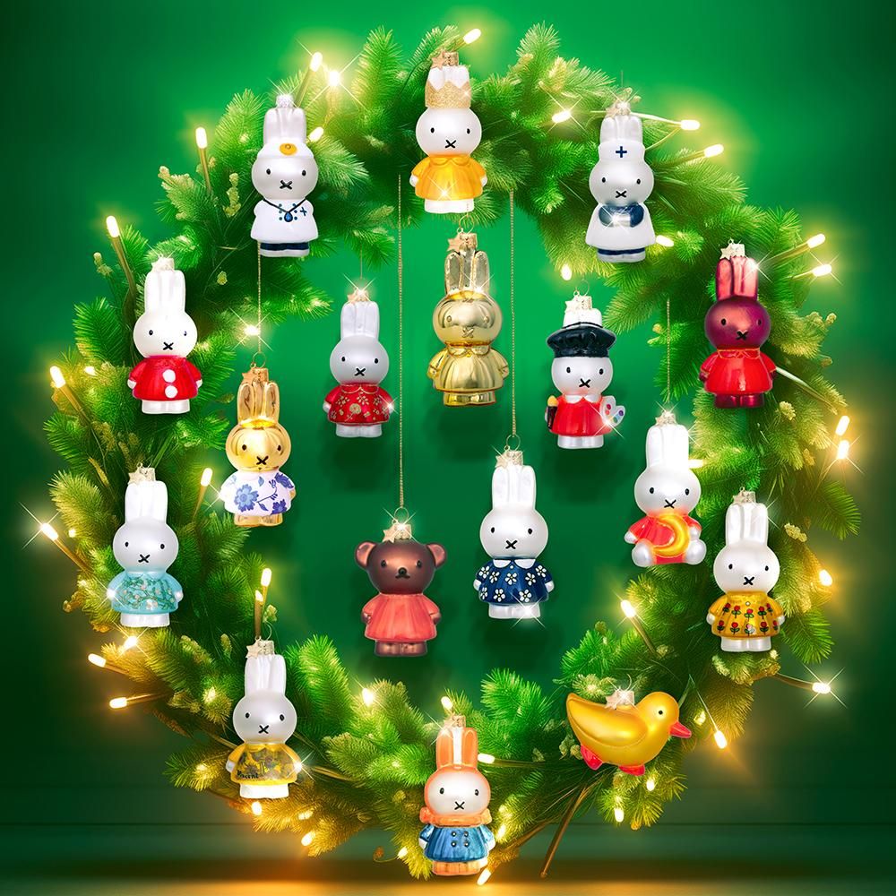 Miffy ガラスオーナメント＜フレンズ＞ - marcs store