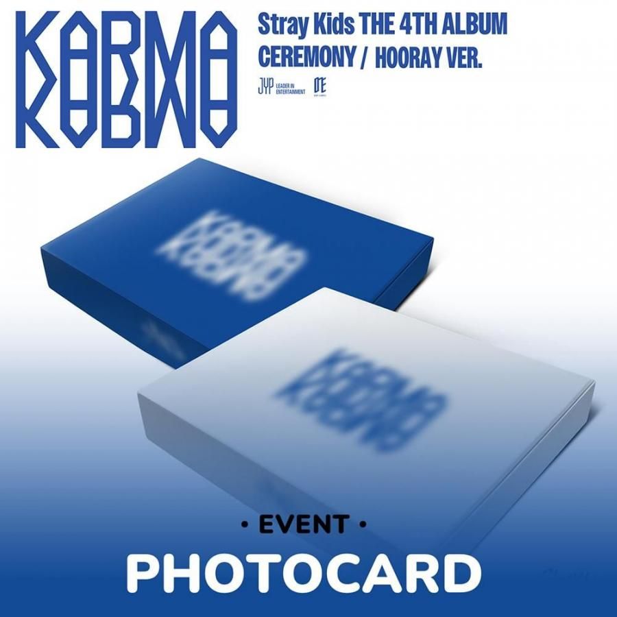 Stray Kids - KARMA / 4th Full Album (CEREMONY VER., HOORAY VER