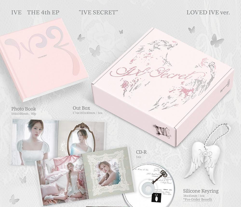 IVE アイヴ IVE - IVE SECRET / 4TH EP ALBUM (LOVED IVE ver