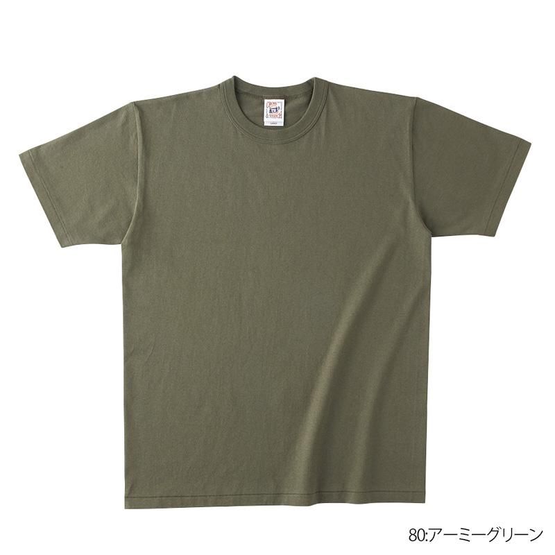 6.2oz オープンエンド マックスウェイト バインダーネックTシャツ