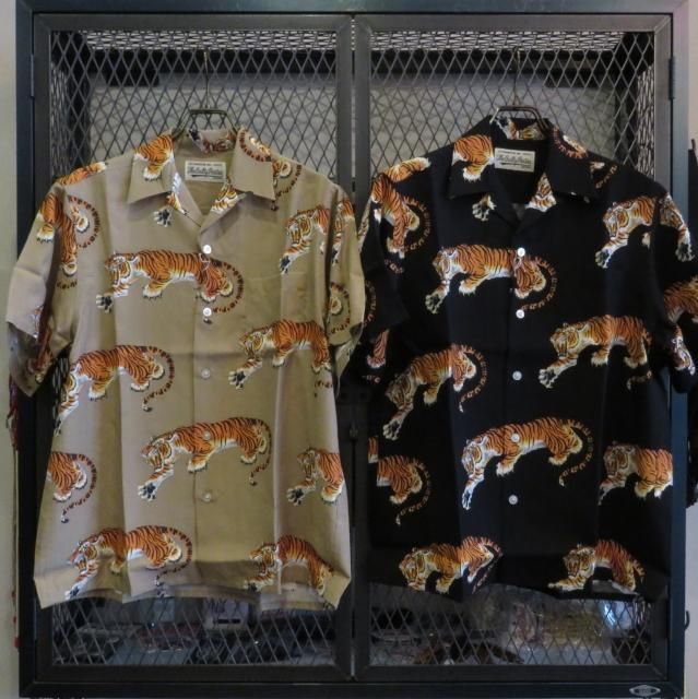 TIM LEHI × WACKO MARIA S/S HAWAIIAN SHIRT(TYPE-2) - WACKOMARIA