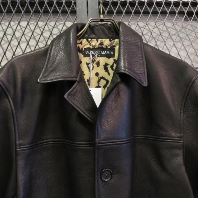 WACKO MARIA LEATHER CAR COAT(TYPE-2) - WACKOMARIA,M＆M,RATSjp