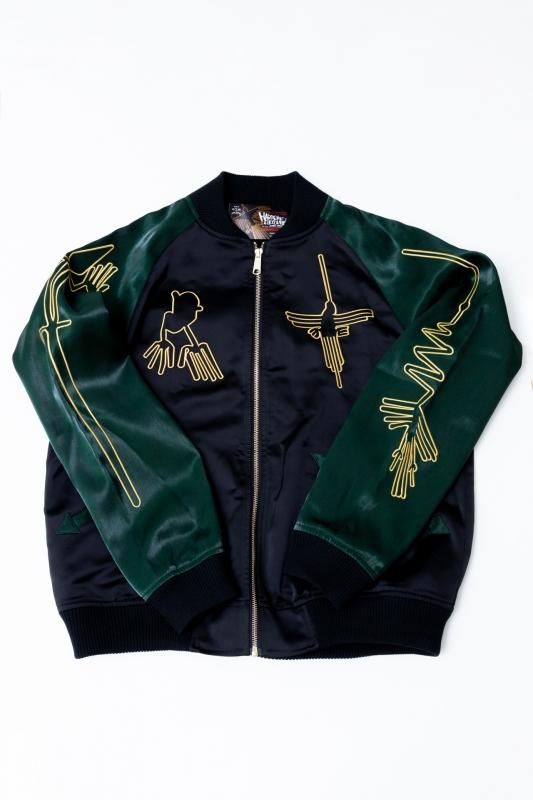 ナスカジャン2020(コソックディープグリーン×ブラック)[廃盤] - ホラー