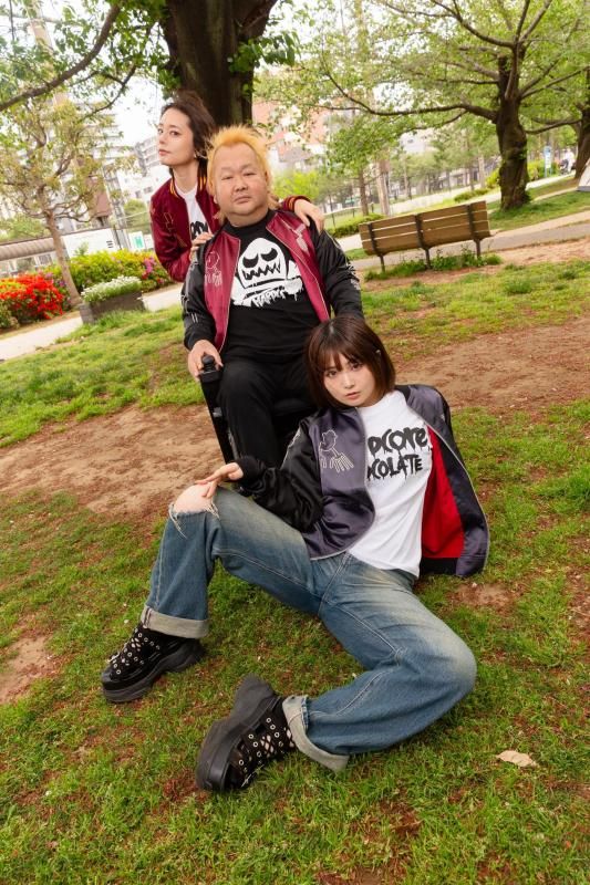 ナスカジャン2025別珍（キヌア・バーガンディ） - ホラーにプロレス