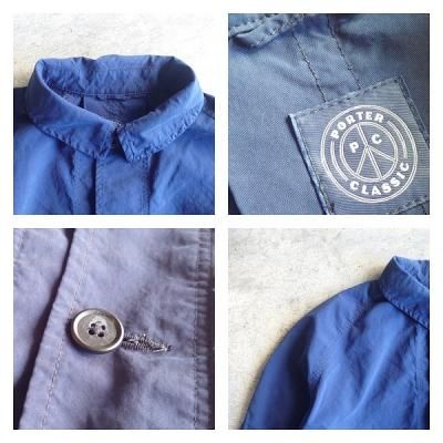 PORTER CLASSIC・ポータークラシック】WEATHER SUMMER COAT - JAM