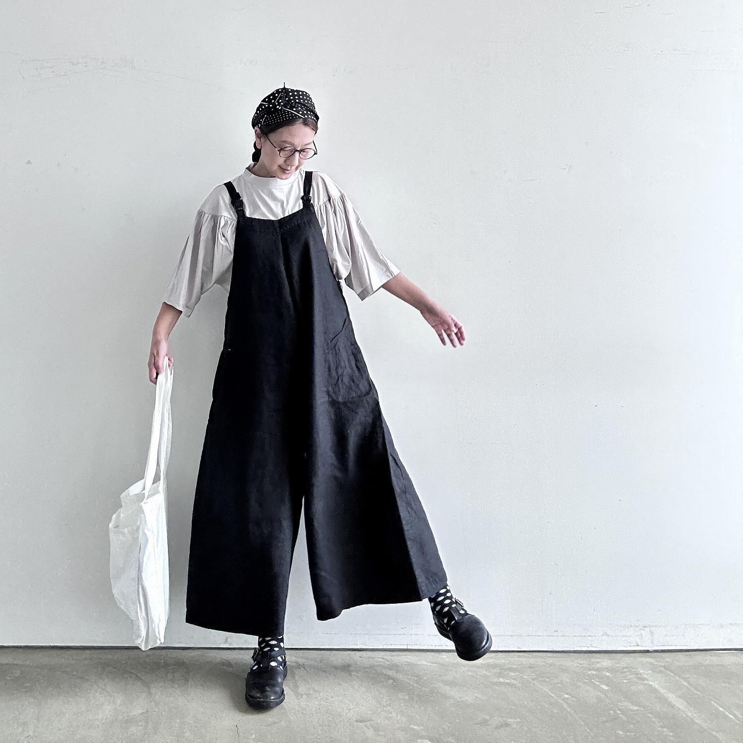 SARAHWEAR リネンツイルサロペットパンツ C16029 HACHITEN,hachiten