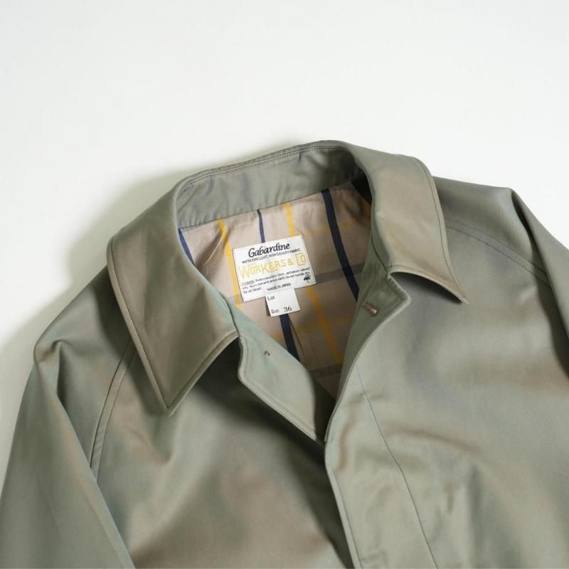 WORKERS（ワーカーズ）Bal Collar Coat Cotton Gabardine - ZABOU