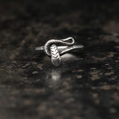 ミリタリーリング【1940's~1950's】【U.S.NAVY】【STERLING 12KGF