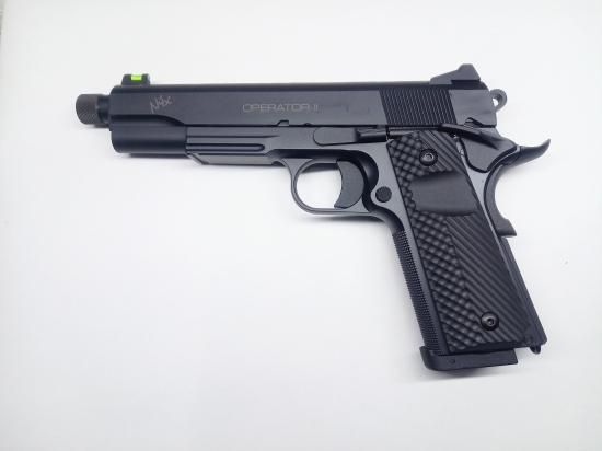 2025最新ロット carbon8 M45DOC NITESHIFT 黒 6mmBB・CO2ブローバック