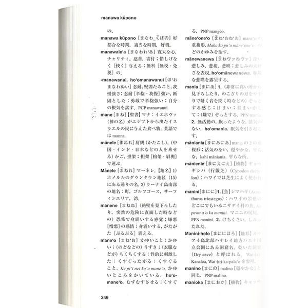 書籍 ハワイ語辞典 『ハワイ語の手引き』 西沢祐 著