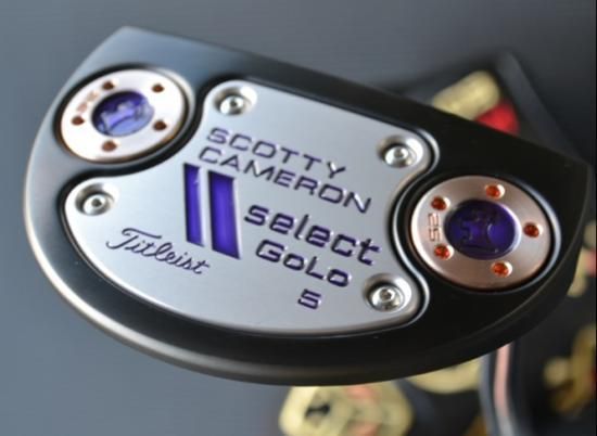 スコッティキャメロン カスタムパター GOLO 5 パープル scottydog 25g