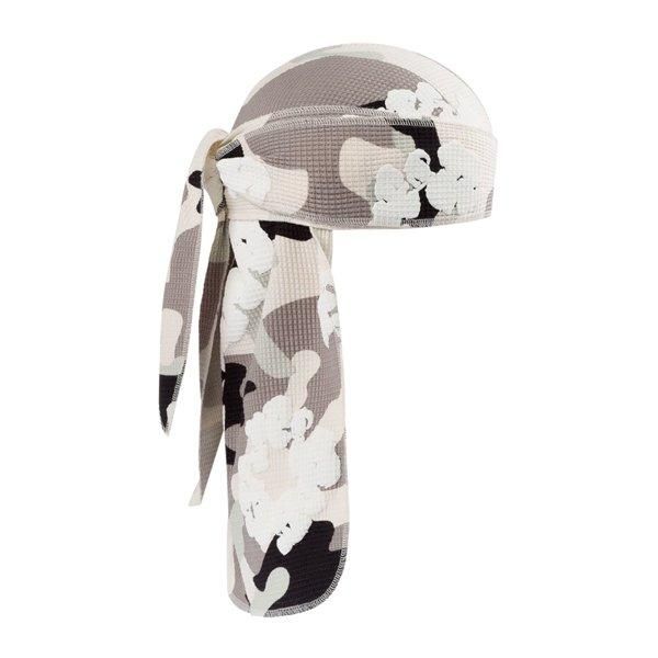 DENIM TEARS / WHITE CAMO COTTON WREATH DURAG - GANGSTA MARKET