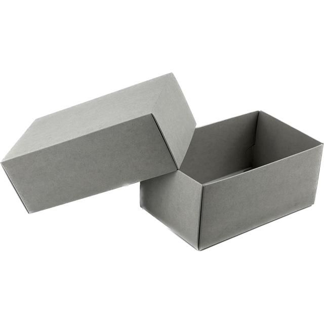 B33310 Nギフト 70 グレー S（100枚）150×90×70 mm 組立て式 ギフト箱