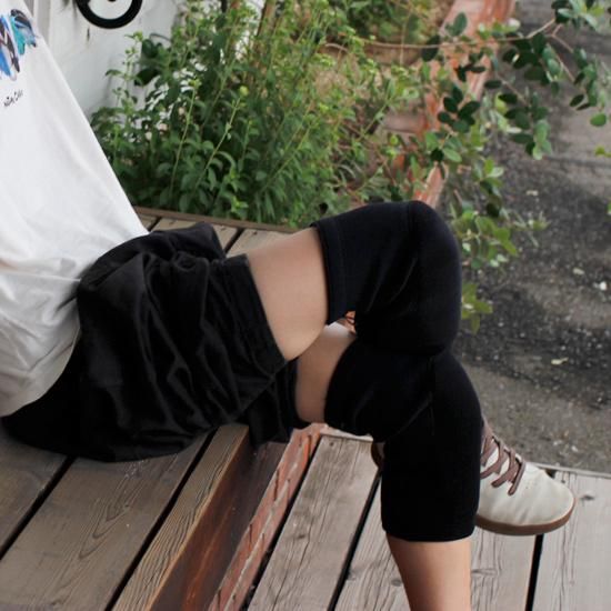 SAL PROTECTION サルプロテクション】knee gaskets (ブラック)(膝