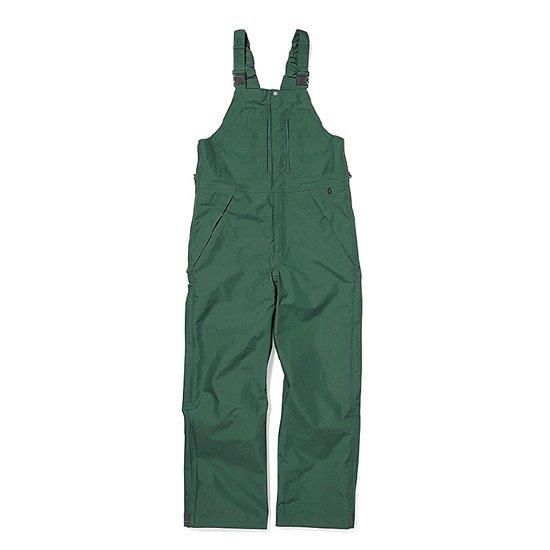 GREENCLOTHING グリーンクロージング】BIB PANTS (ダルグリーン