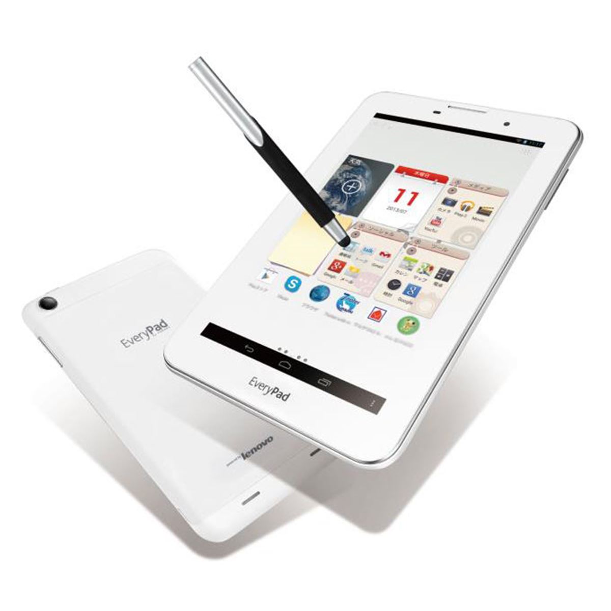 ヤマダ電機、レノボと共同開発した40周年記念タブレット「EveryPad