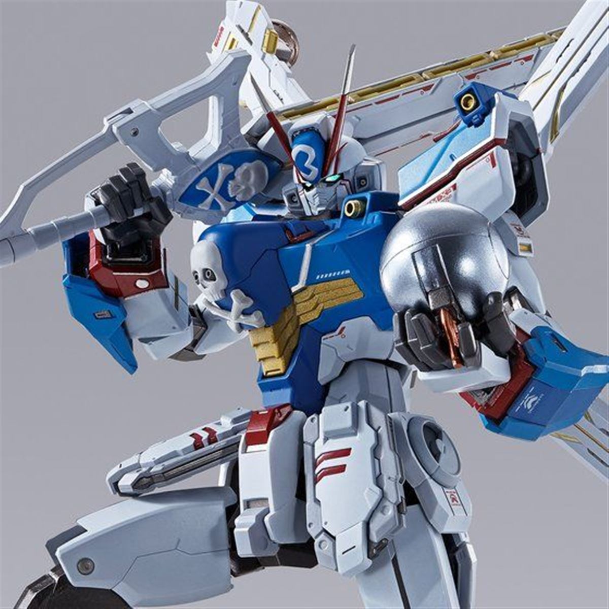 28,600円、“碧き第三の海賊”クロスボーン・ガンダムX3がMETAL BUILD