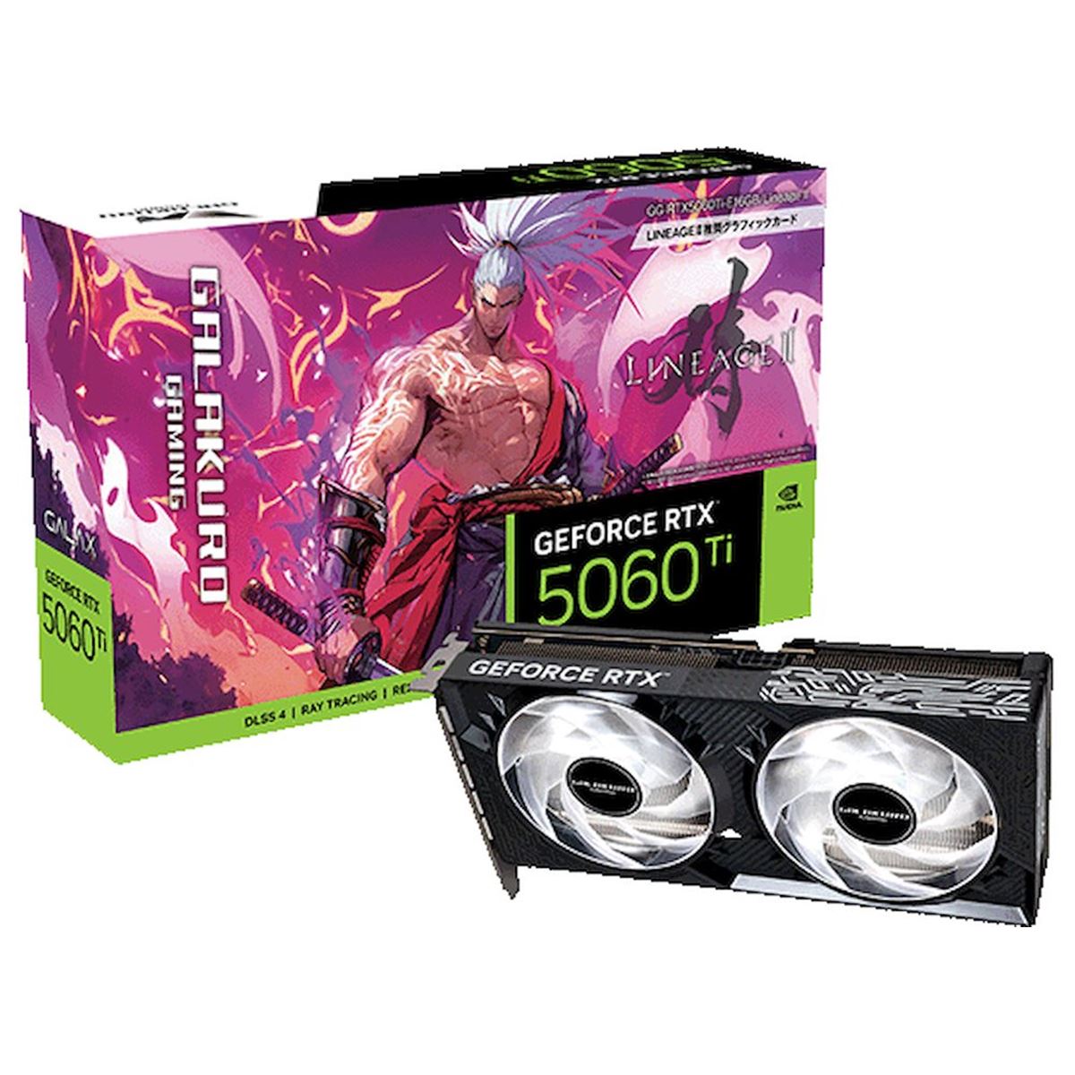 玄人志向、「リネージュ2」コラボモデルなどGeForce RTX 5060 Ti搭載