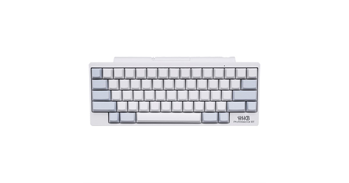 PFU、Bluetoothキーボード「HHKB Professional BT」に白色モデル追加