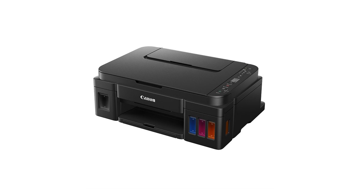 キヤノン、特大容量タンクを搭載したA4プリンター「G3310/G1310