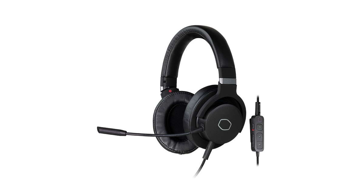 クーラーマスター、バーチャル7.1chサラウンド対応ゲーミングヘッド