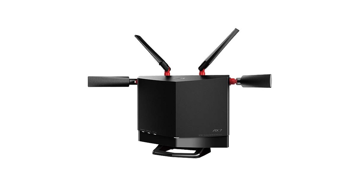バッファロー、10GbEポートを搭載したWi-Fi 6ルーターの