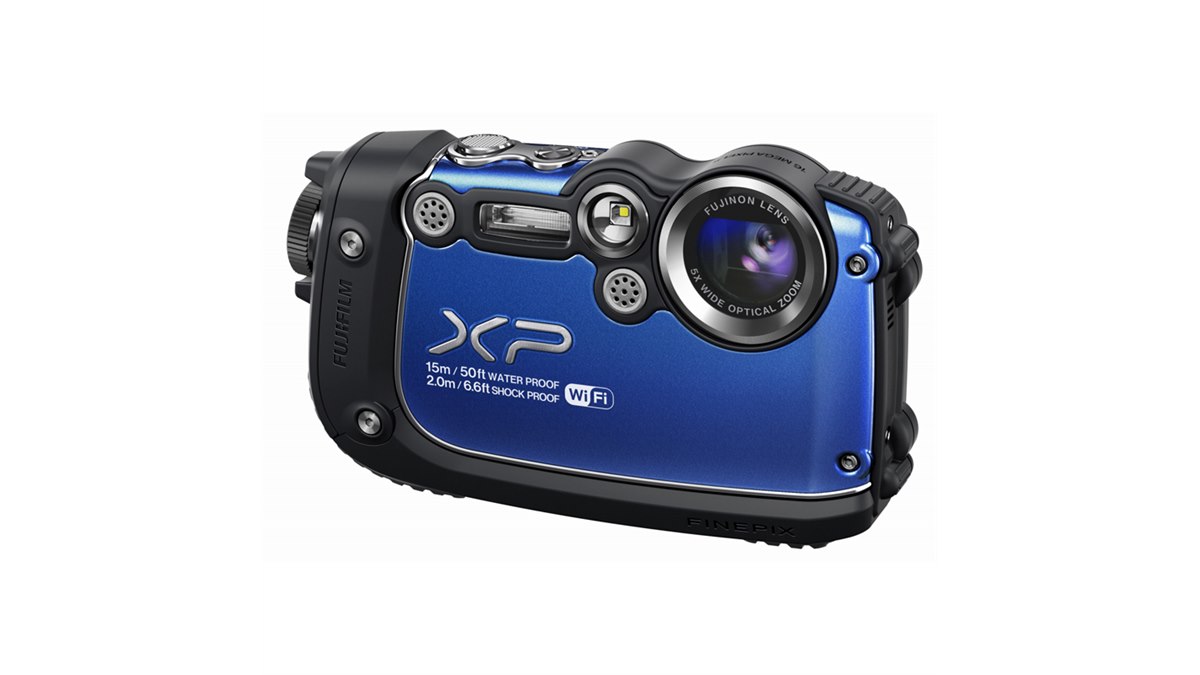 富士フイルム、スマホ送信機能を備えたタフネスコンデジ「FinePix