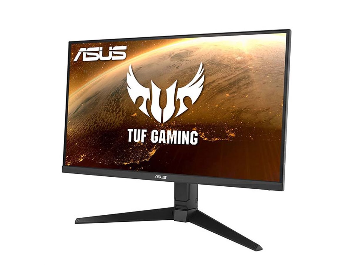 ASUS、2560×1440表示で170Hz駆動の27型ゲーミングディスプレイ「TUF