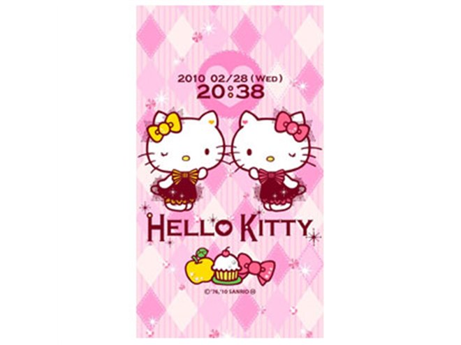 ソフトバンク、ハローキティ携帯「942SH KT」発売 - 価格.com