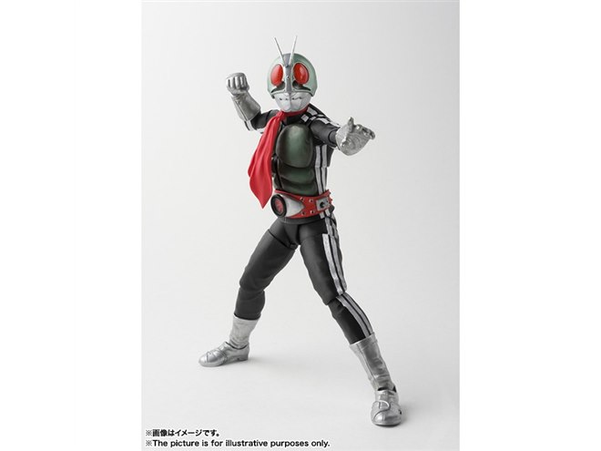 バンダイ、「仮面ライダー新1号」「本郷猛」の全高145mmフィギュアを各