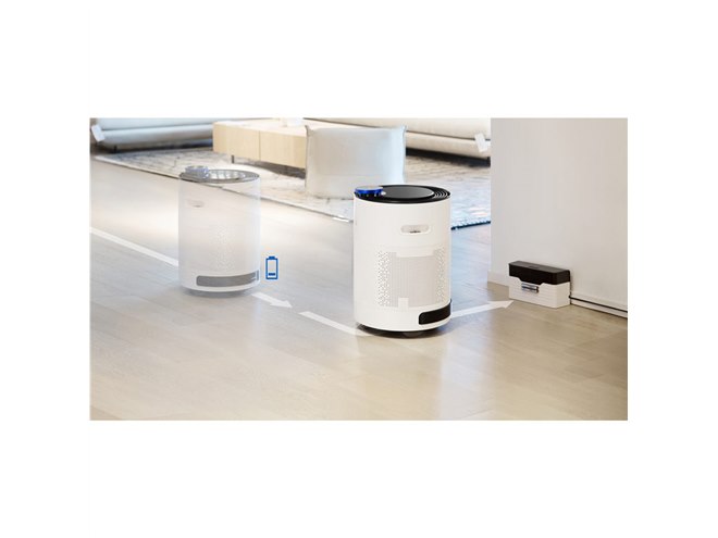 エコバックス、部屋や廊下を移動しながら空気をキレイにするロボット