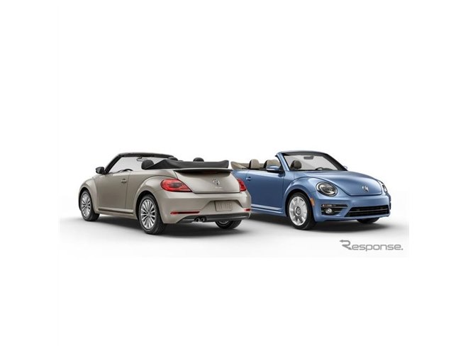 VW ザ・ビートル の最終モデル、ロサンゼルスモーターショー2018で発表