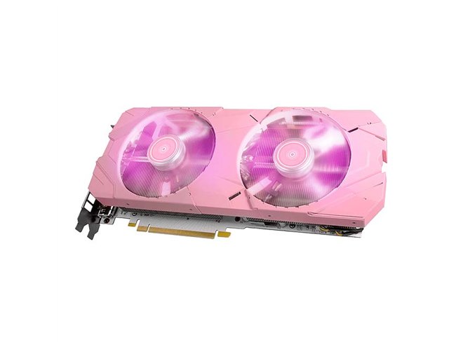 玄人志向、ピンクカラーの「GeForce RTX 2070 SUPER」搭載ビデオカード